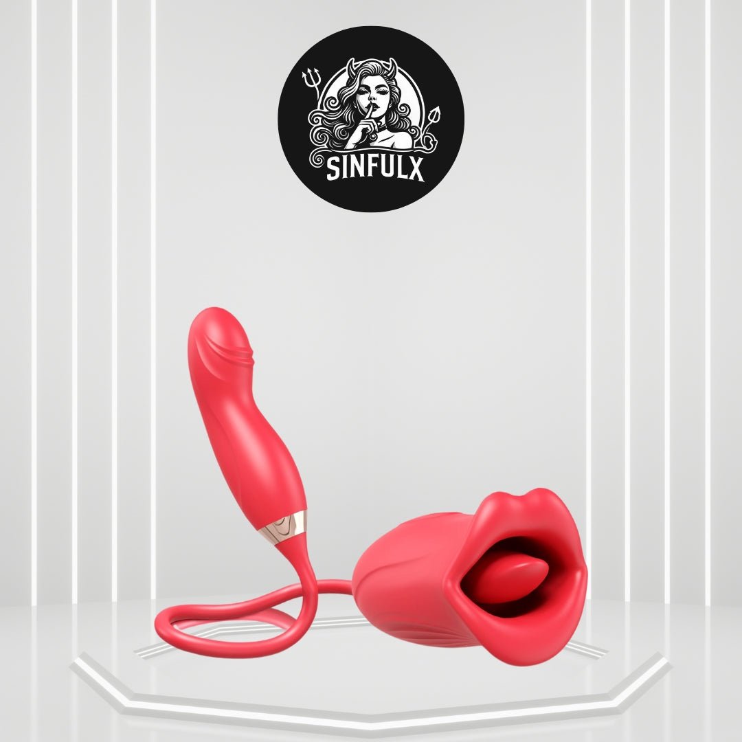 OrchidRush Rose G-Spot Clitoral Vibrator