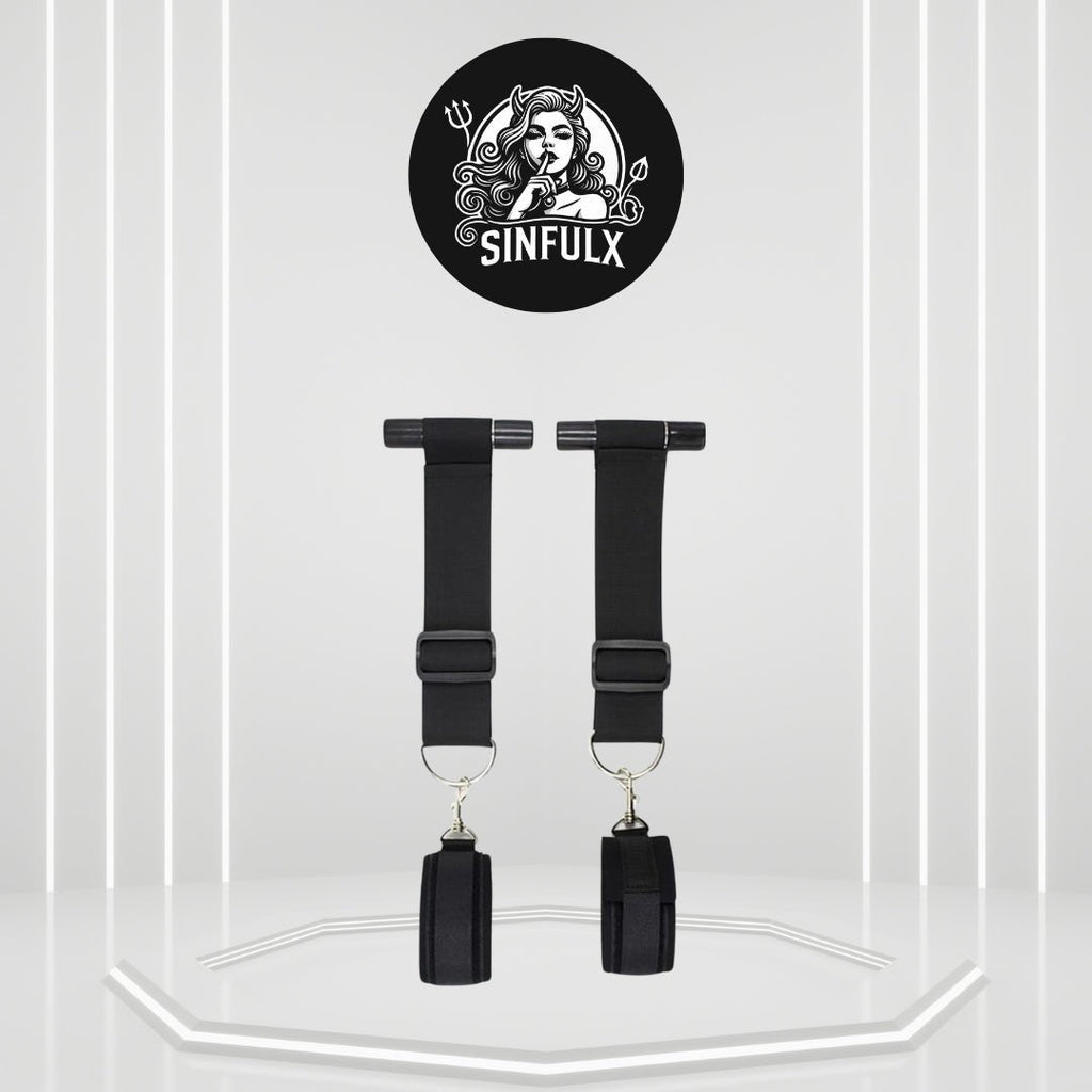 EuphoriaVine Door Hanging Swing Straps | Portable BDSM Bondage Restraints