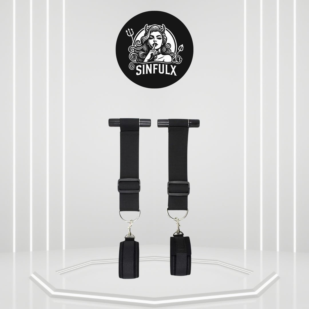 EuphoriaVine Door Hanging Swing Straps | Portable BDSM Bondage Restraints