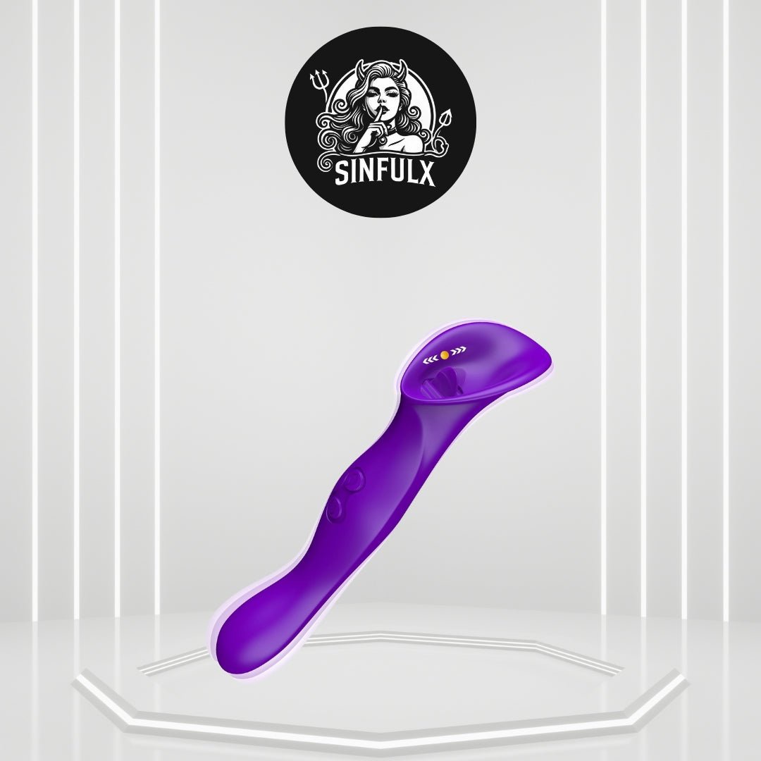BlissCharm Tongue Licking & Vibration G-Spot Stimulator