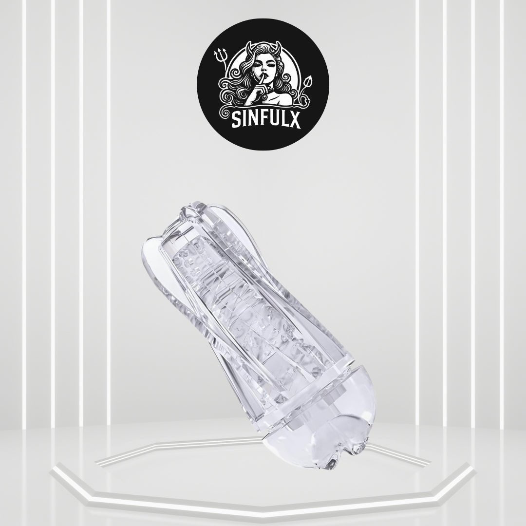 ClearGrip Spiral Suction Transparent Stroker