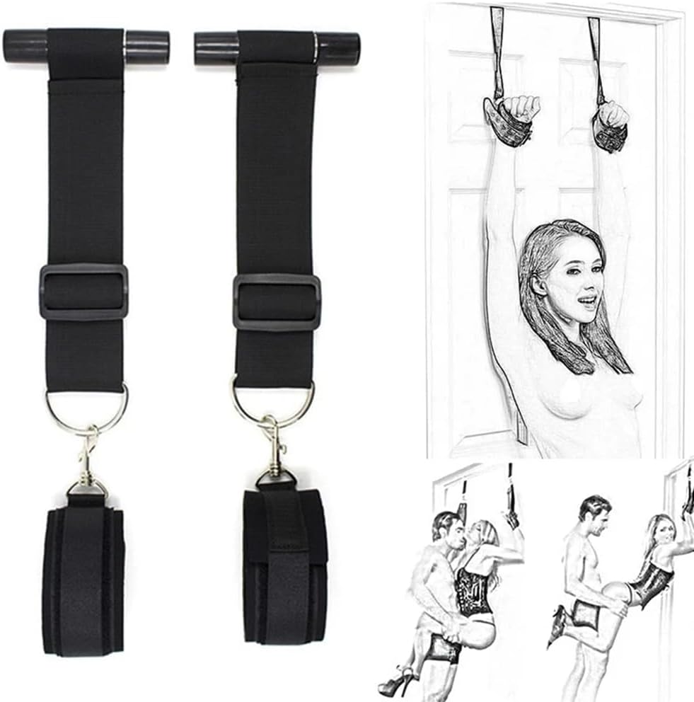 EuphoriaVine Door Hanging Swing Straps | Portable BDSM Bondage Restraints