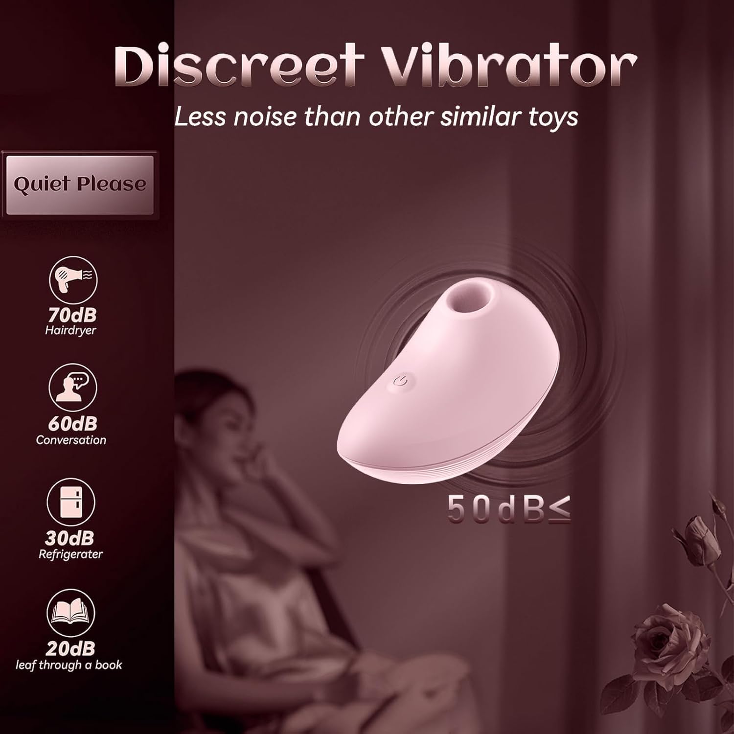 LuxeFlicker Clitoral Nipple Suction Stimulator