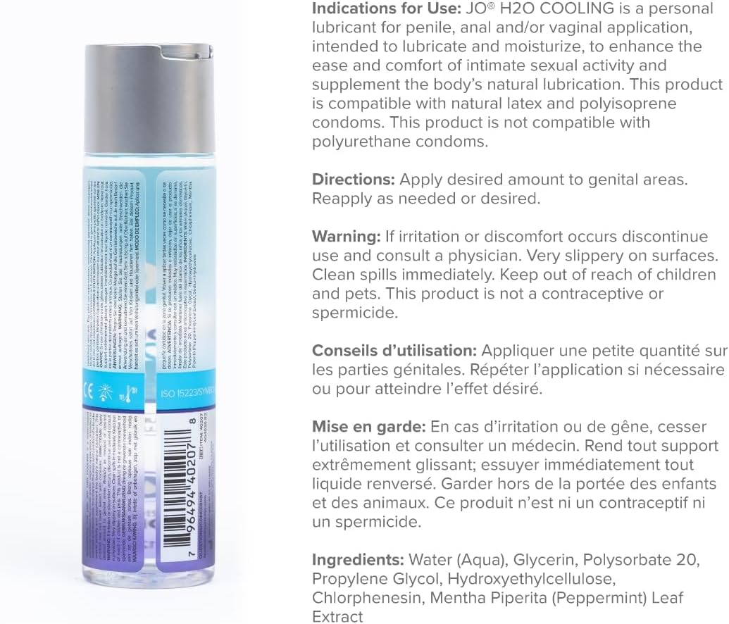 Tingling Sensation Cooling Lube for Couples