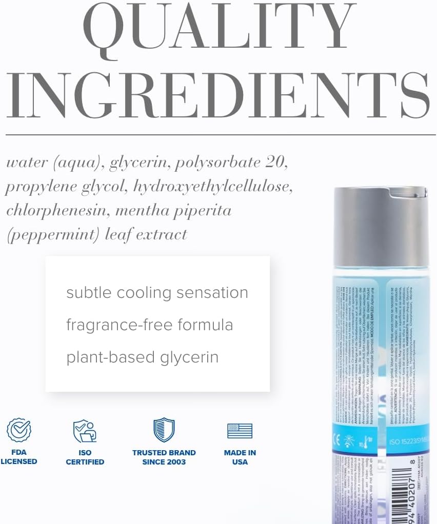 Tingling Sensation Cooling Lube for Couples