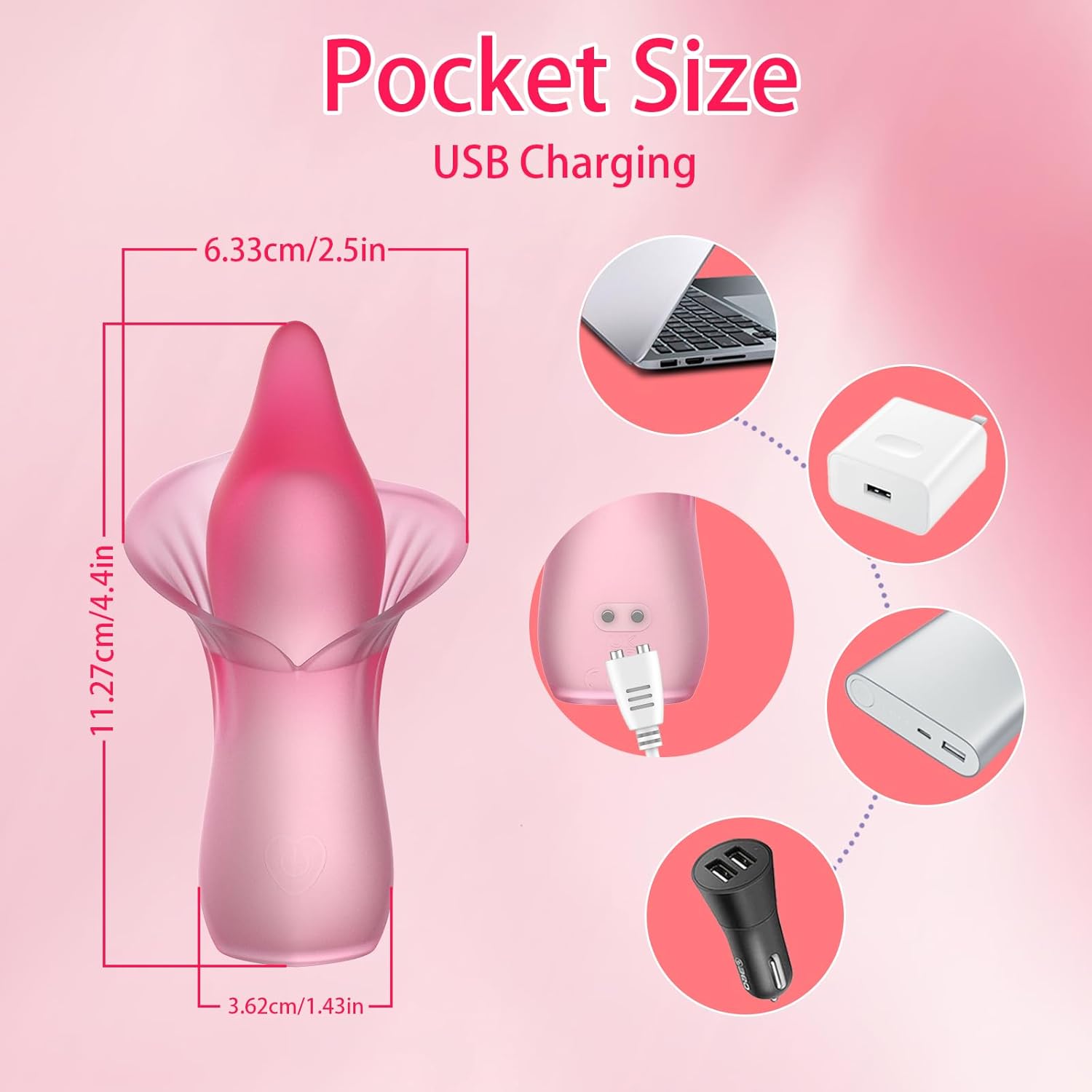 MirageTouch G-Spot Clitoral Stimulator