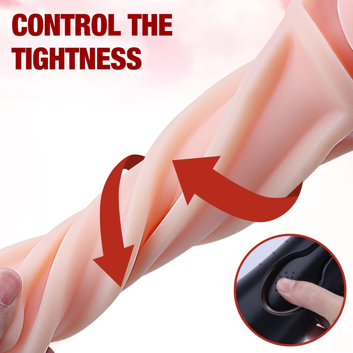 PlushArc Squeezable Pocket Pussy Masturbator