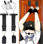 EuphoriaVine Door Hanging Swing Straps | Portable BDSM Bondage Restraints