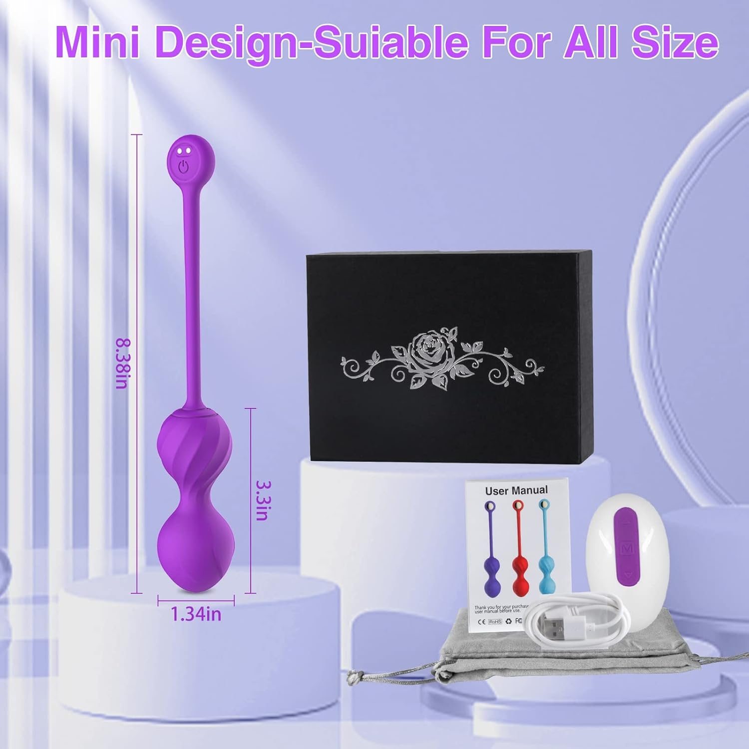 PureAllure Clitoral & Kegel Vibrator