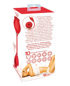 Wild Rose Suction & Bullet Vibrator - Red