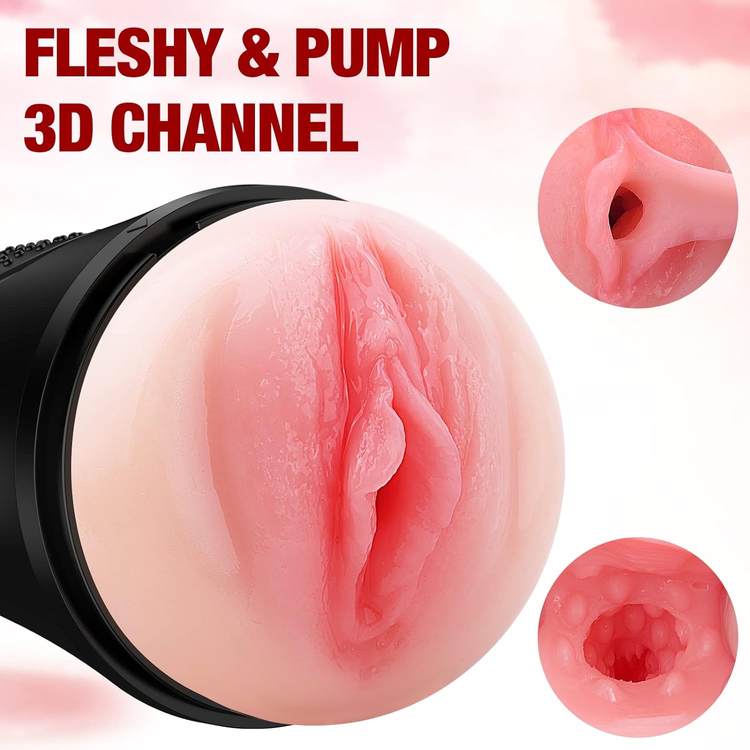 PlushArc Squeezable Pocket Pussy Masturbator