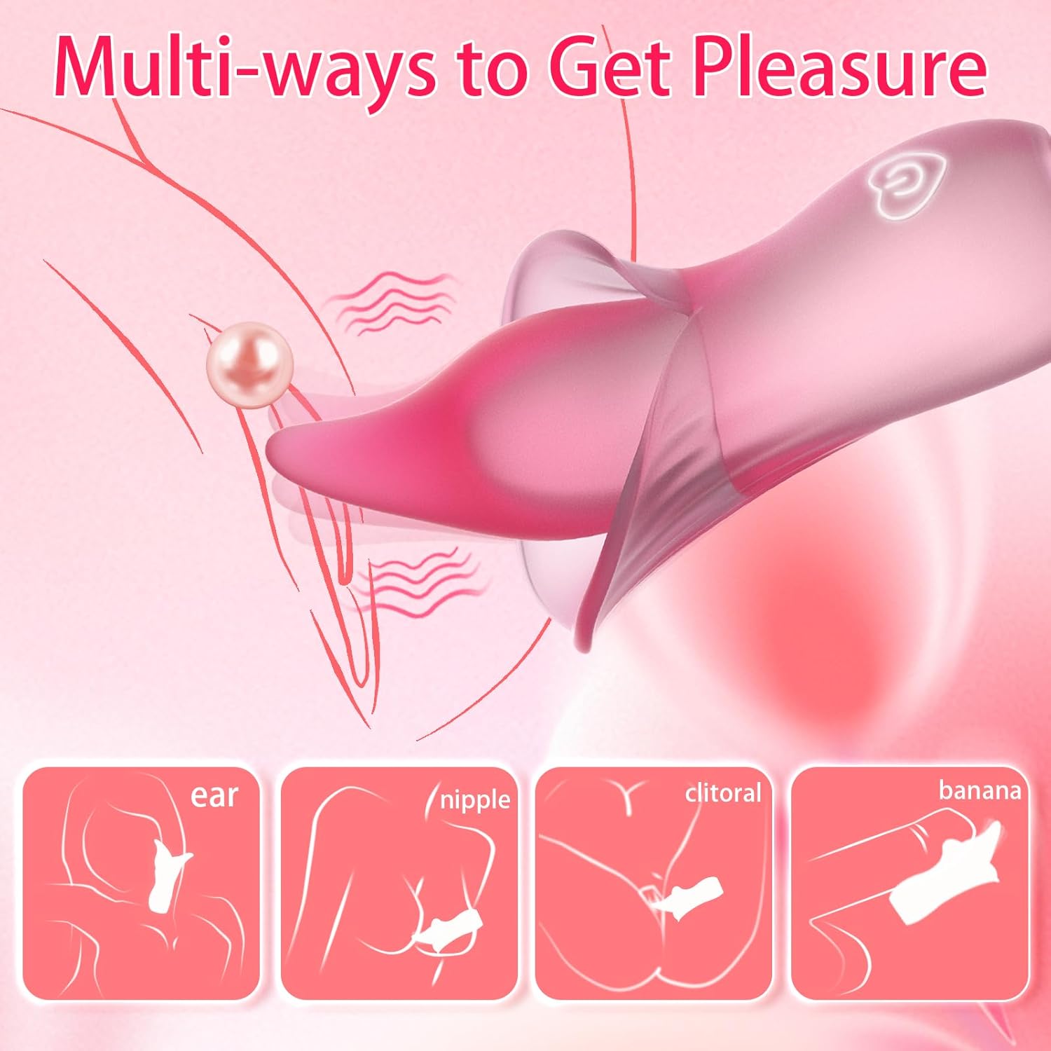 MirageTouch G-Spot Clitoral Stimulator