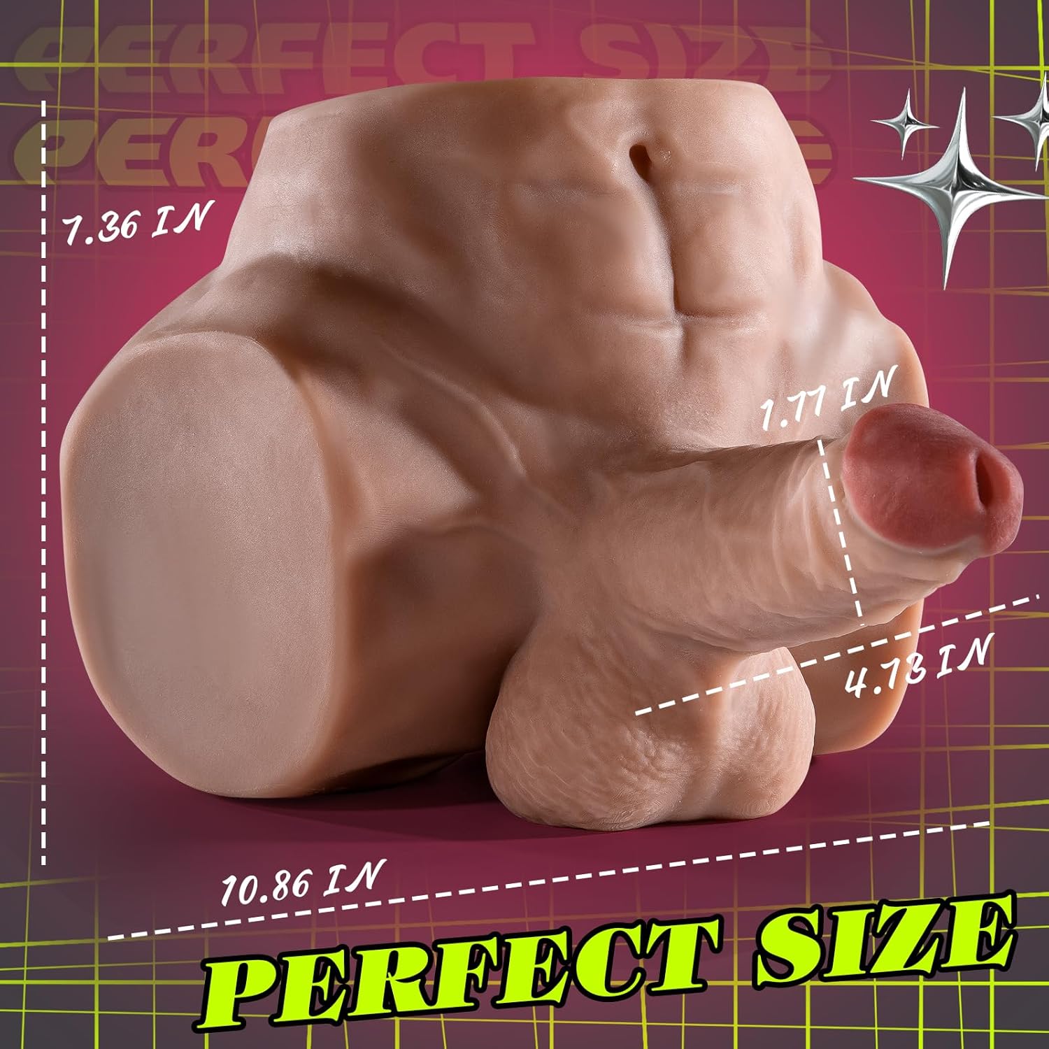 LustTitan Male Thick Dildo Sex Doll