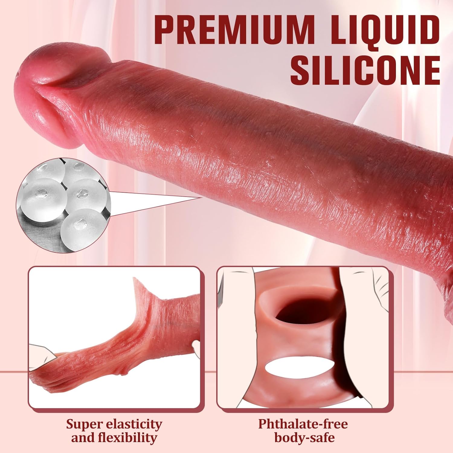 PrimeDepth Reusable Penis Sleeve Extender