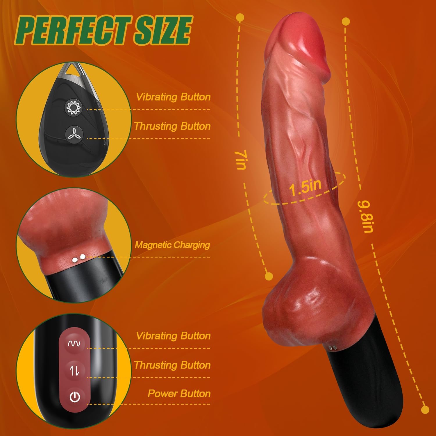 EchoPress Thrusting Dildo Vibrator Machine
