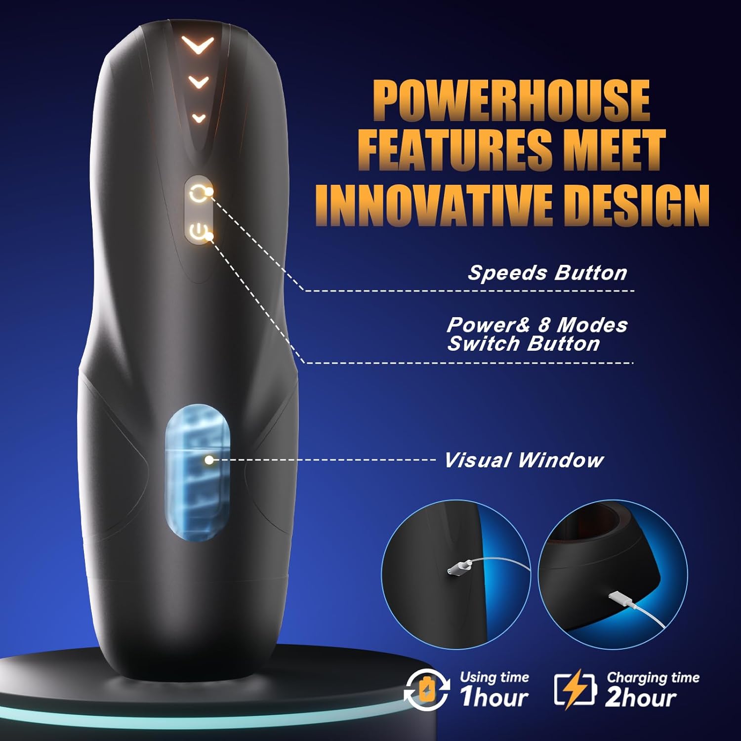ApexTremor Thrusting & Spinning Male Stroker