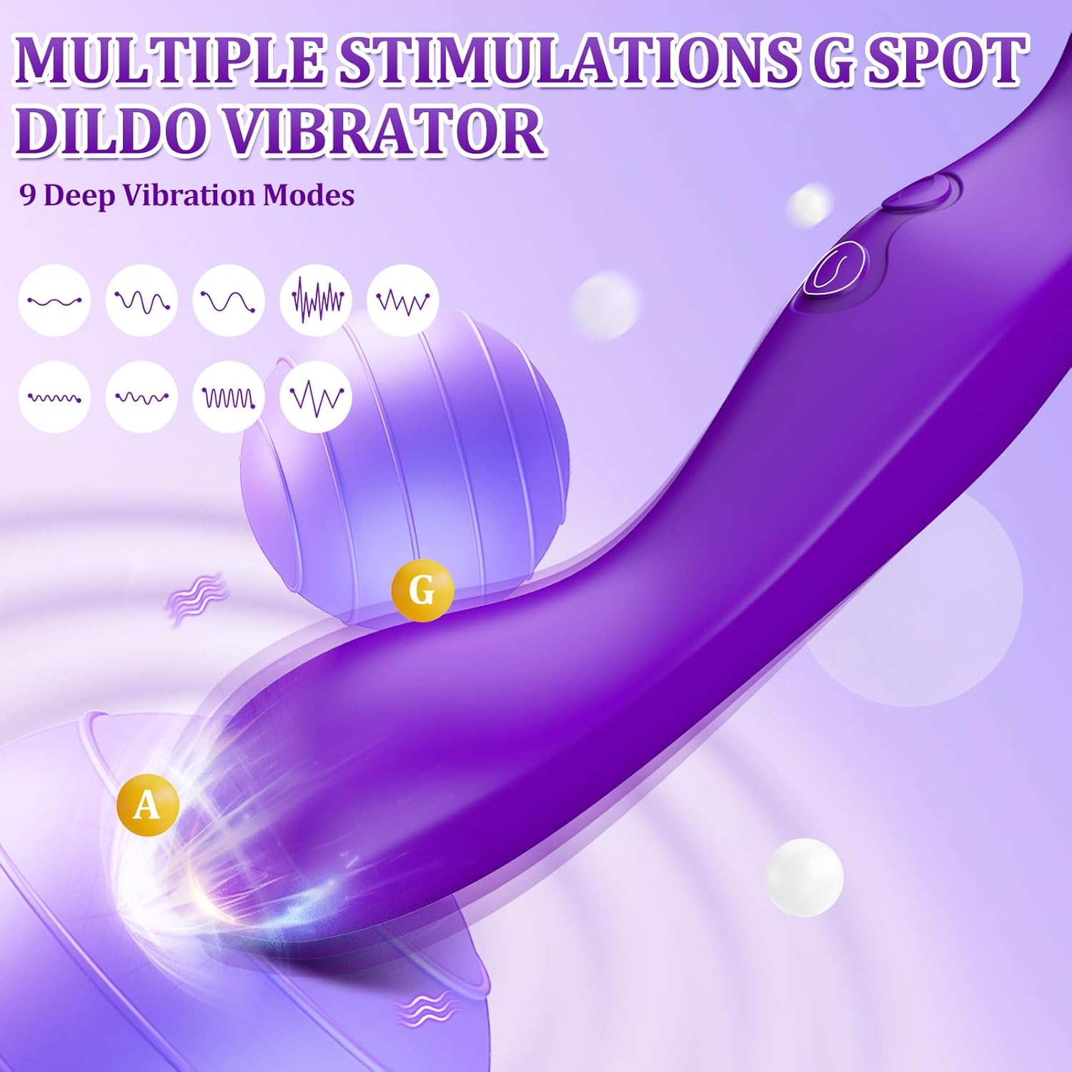 BlissCharm Tongue Licking & Vibration G-Spot Stimulator