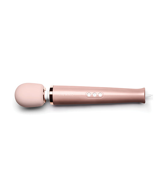 Le Wand Plug-In Vibrating Massager - Rose Gold