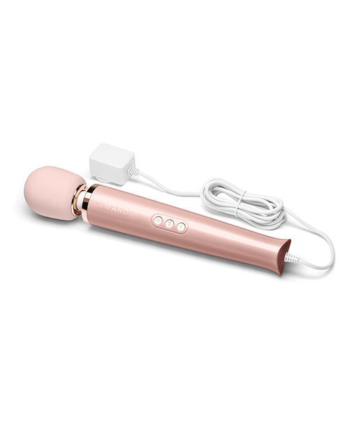 Le Wand Plug-In Vibrating Massager - Rose Gold