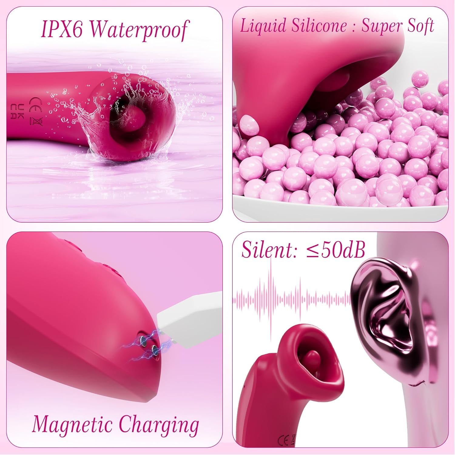 SilkPulse Tongue Licking & Vibrating Stimulator