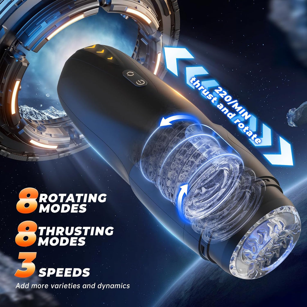 ApexTremor Thrusting & Spinning Male Stroker