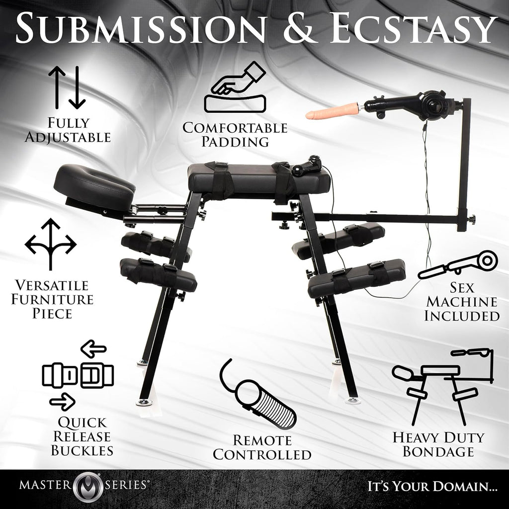 ForceLounge Obedience BDSM Sex Machine Bench