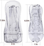 ClearGrip Spiral Suction Transparent Stroker
