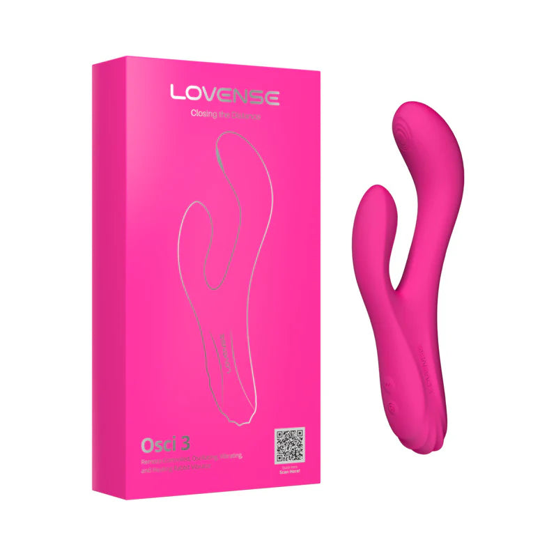 Lovense Osci 3 Oscillating G-Spot Rabbit Vibrator