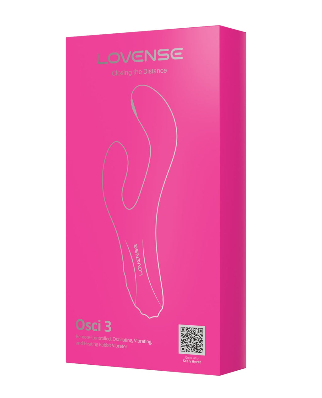 Lovense Osci 3 Oscillating G-Spot Rabbit Vibrator