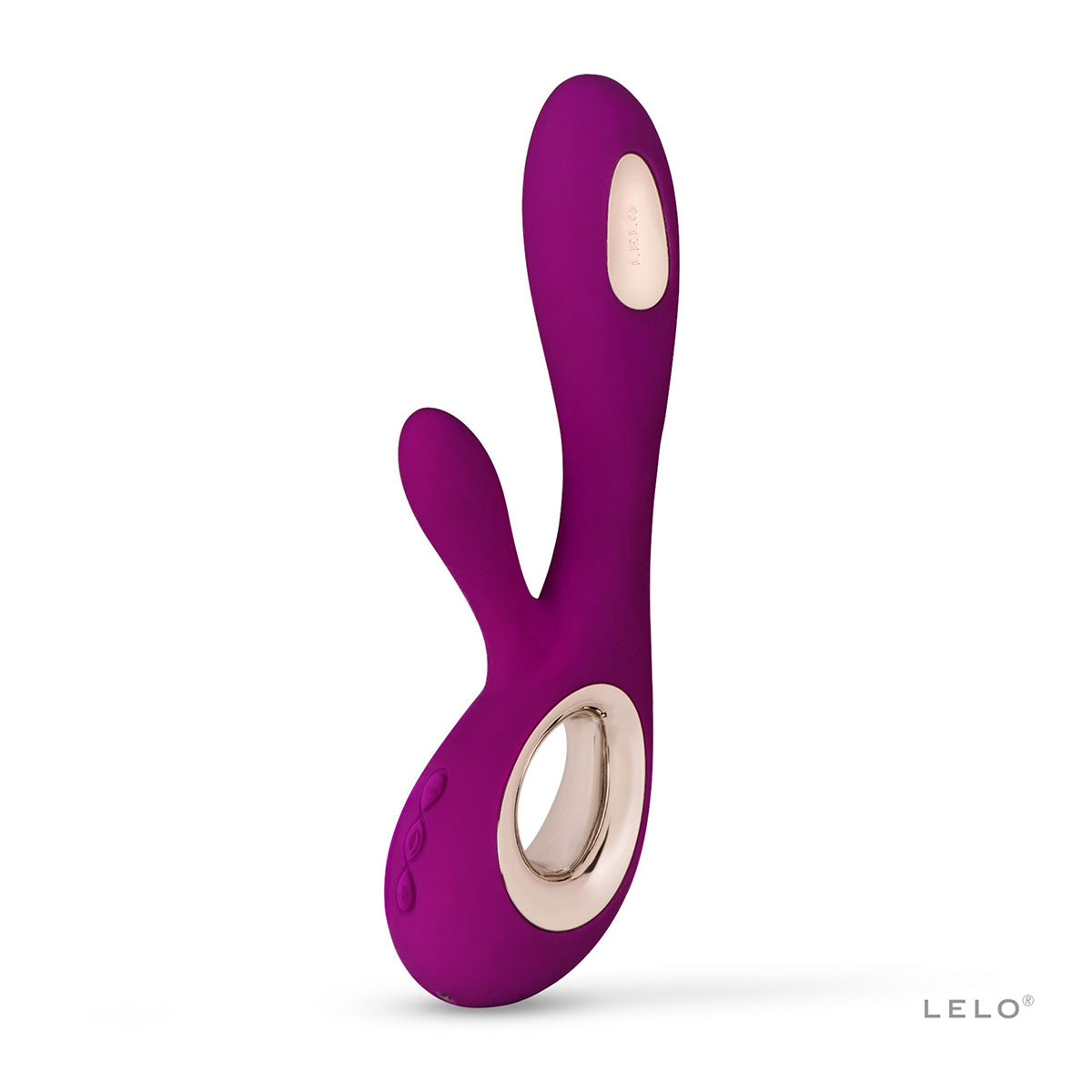 LELO Soraya Wave Rabbit Vibrator - Deep Rose