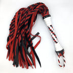 Squid Cat Flogger! - Hybrid Braided Leather Flogger