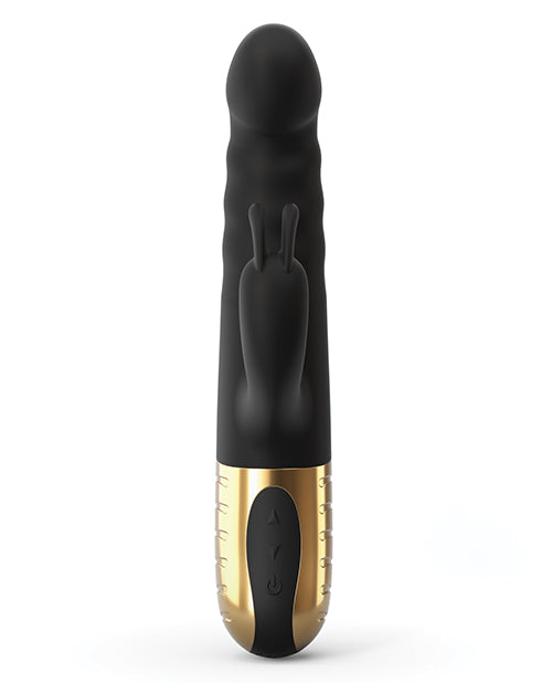 G-Stormer Thrusting G Spot Rabbit - Black/Gold