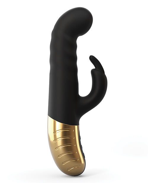 G-Stormer Thrusting G Spot Rabbit - Black/Gold