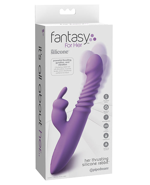 Fantasy For Her Thrusting Rabbit Vibrator