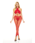Gives You Hell Lingerie Set Red One Size