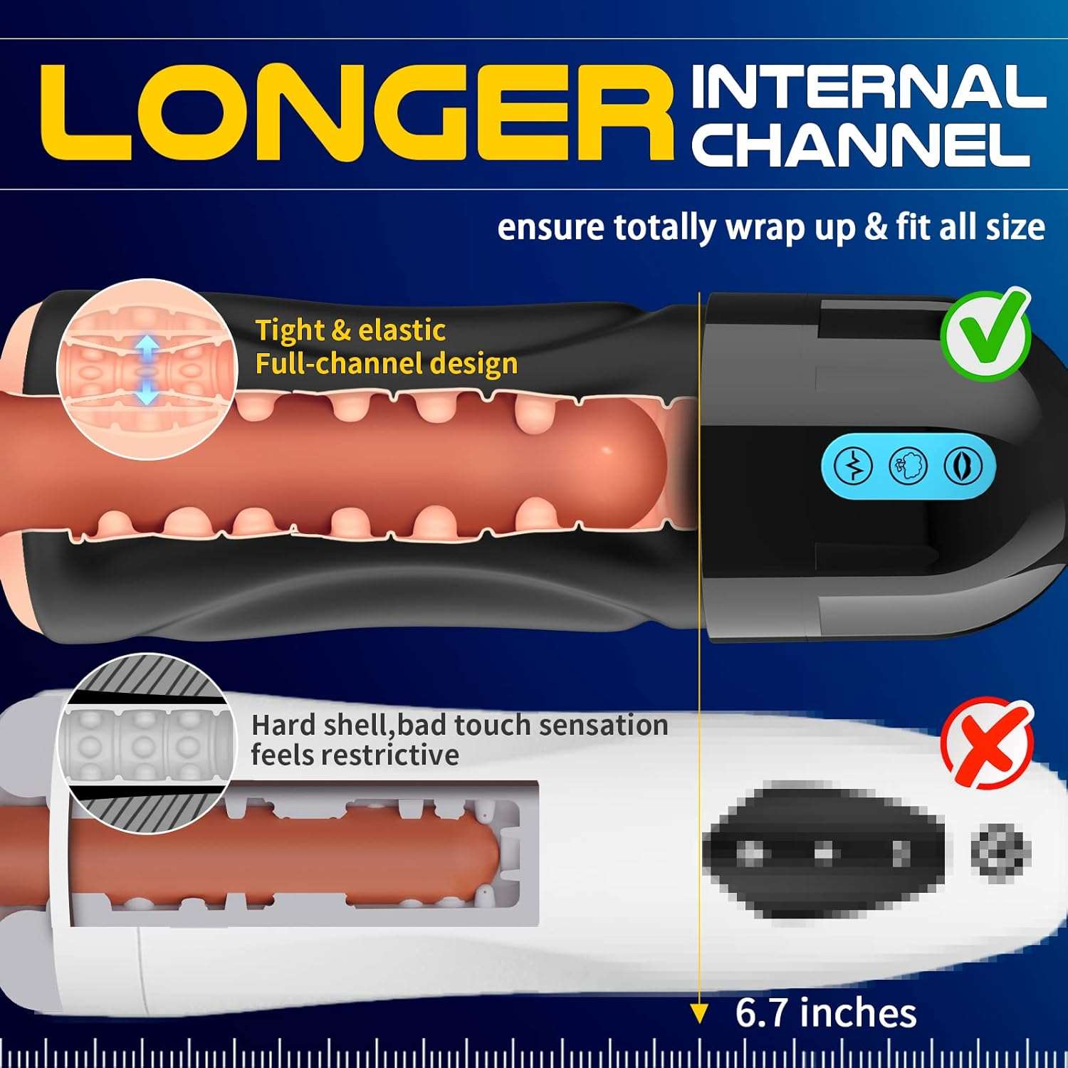 Power Vibrations Fleshlight Masturbator