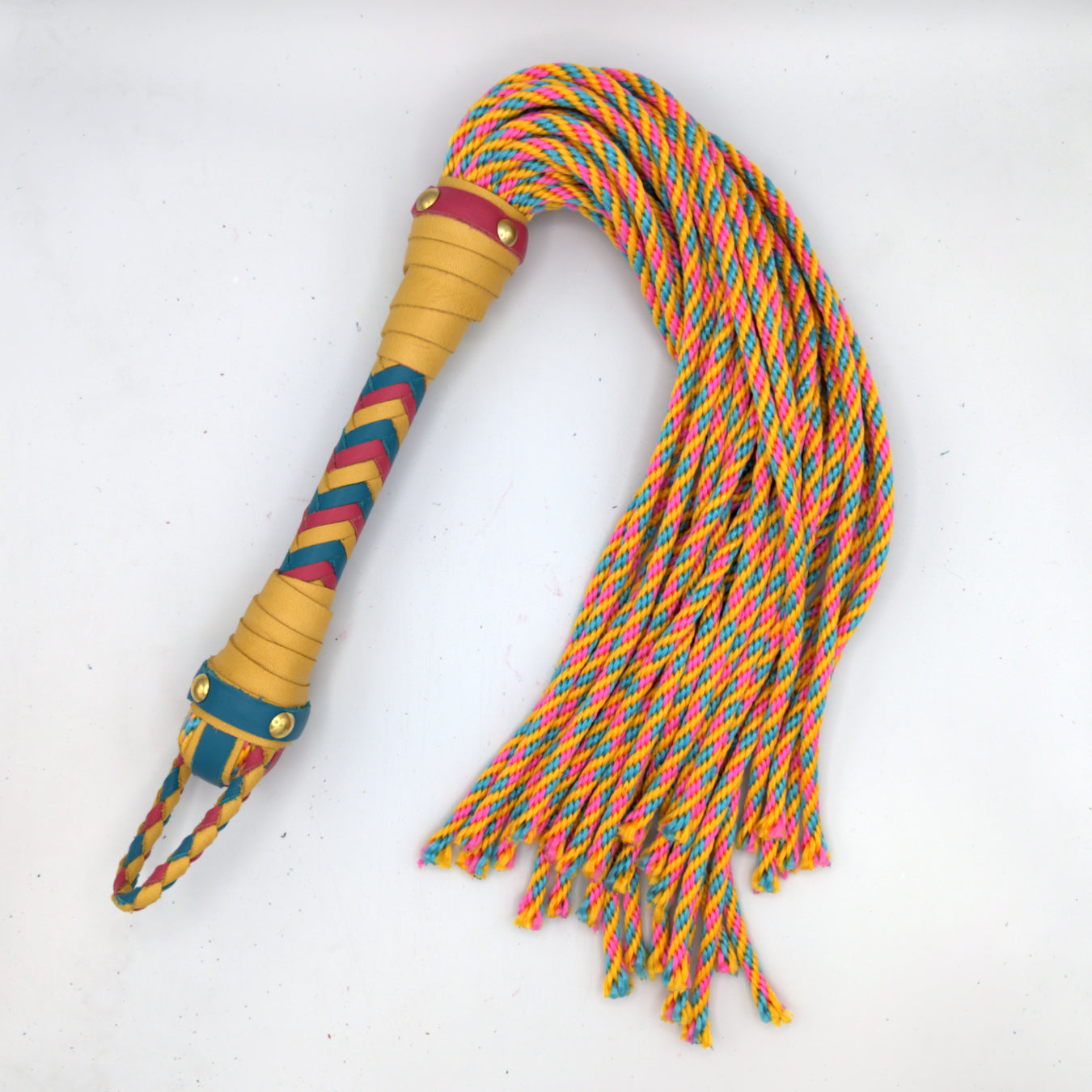 Pride Rope Flogger – Custom To Order