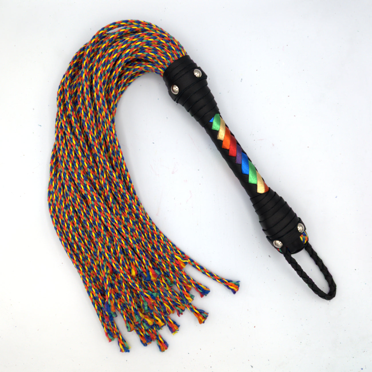 Pride Rope Flogger – Custom To Order