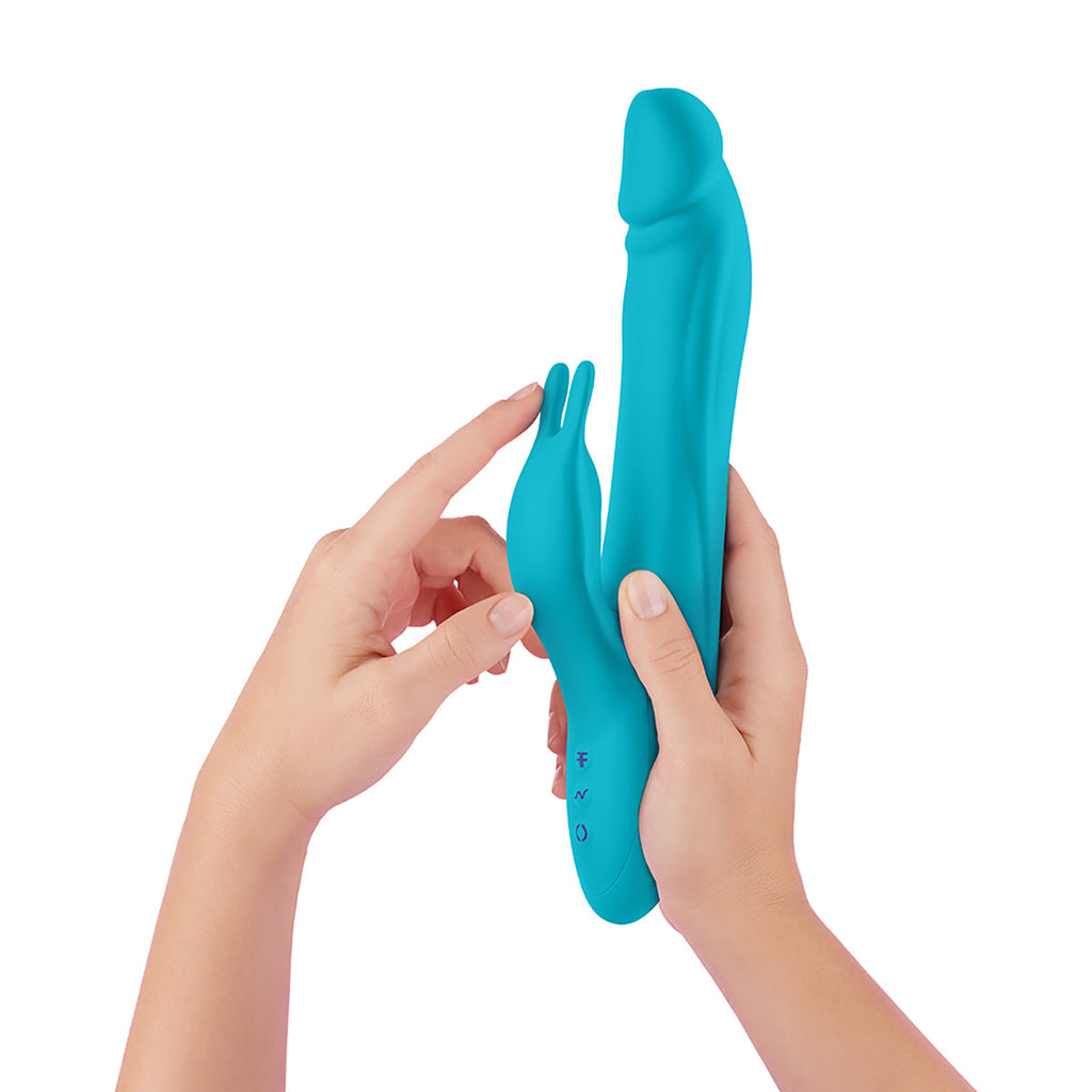 FemmeFunn Booster Rabbit Vibrator XL Turquoise