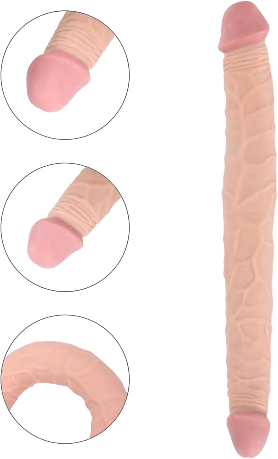 DualStim Huge Double-Ended Realistic Dildo