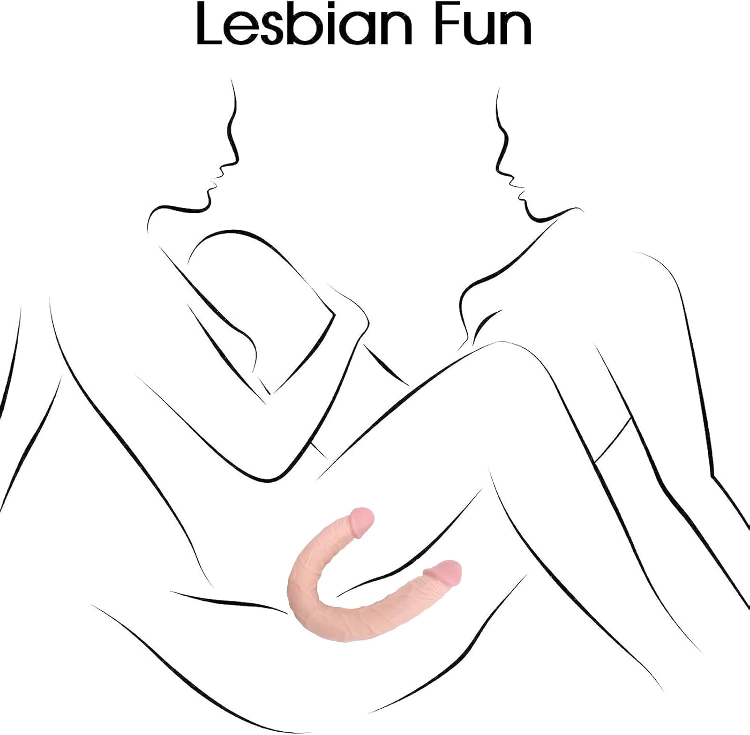 DualStim Huge Double-Ended Realistic Dildo