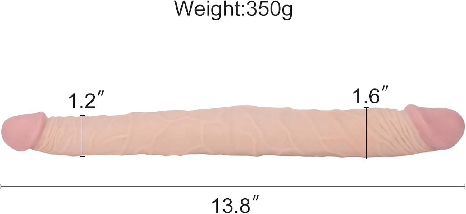 DualStim Huge Double-Ended Realistic Dildo