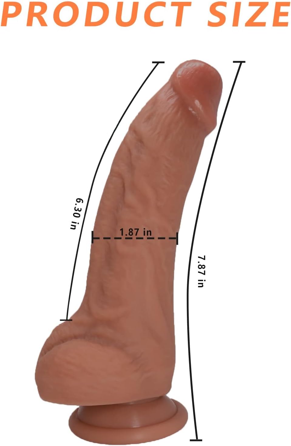 TrueThick Huge Realistic Dildo