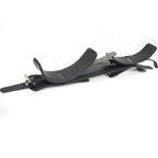 Real Cowhide Leather Padded Wrist & Ankle Cuffs Restraints with Spreader or Leg Spread Bar