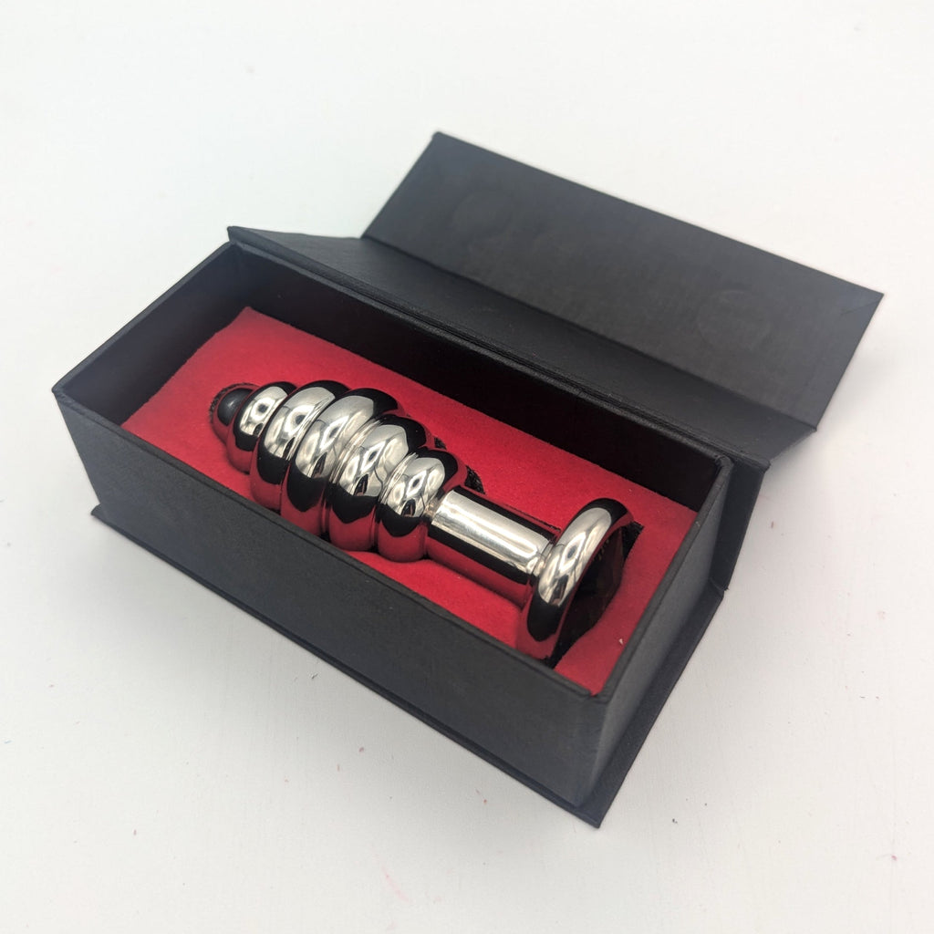 Anal Plug – Jeweled Butt Plug – Stainless Steel – Beehive