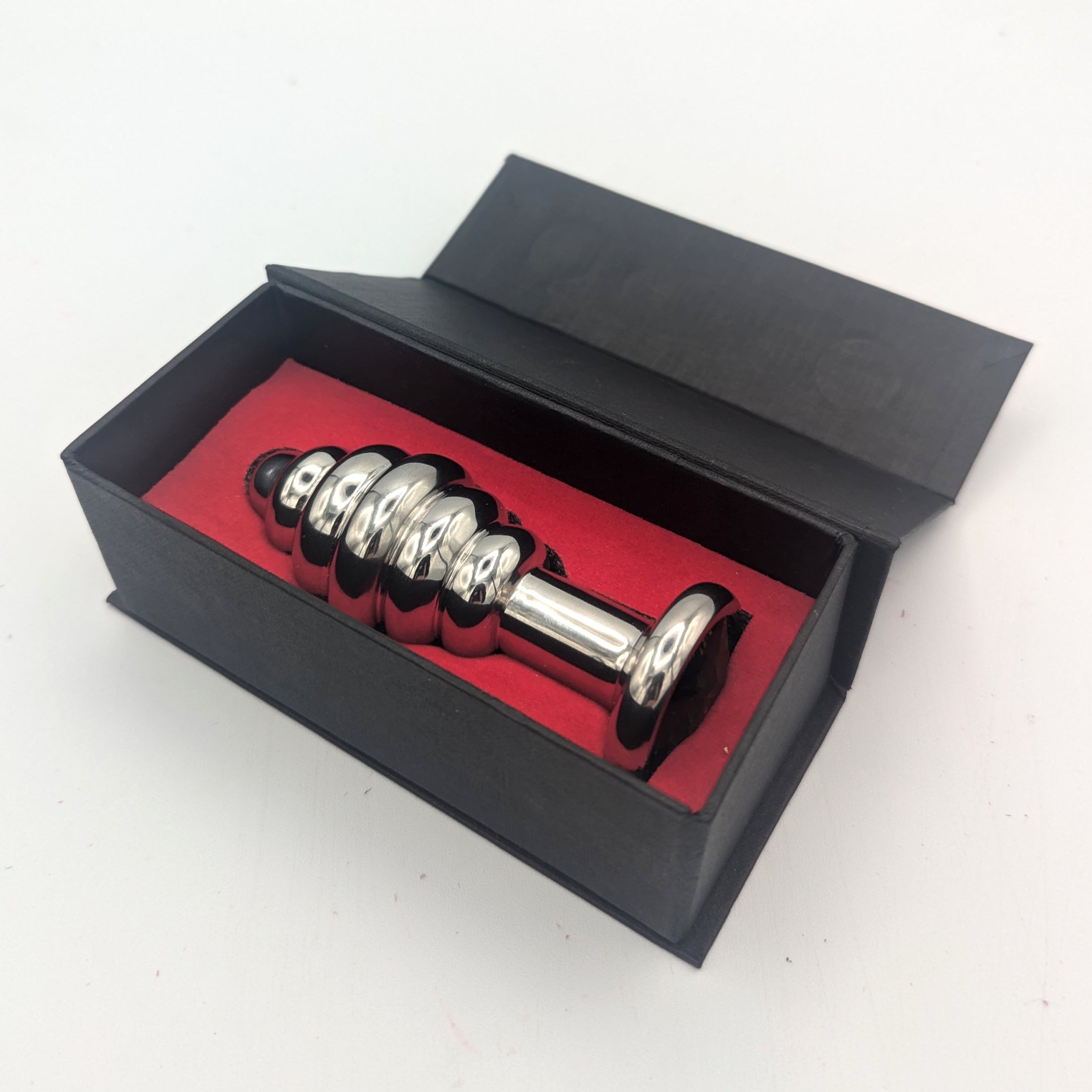 Anal Plug – Jeweled Butt Plug – Stainless Steel – Beehive