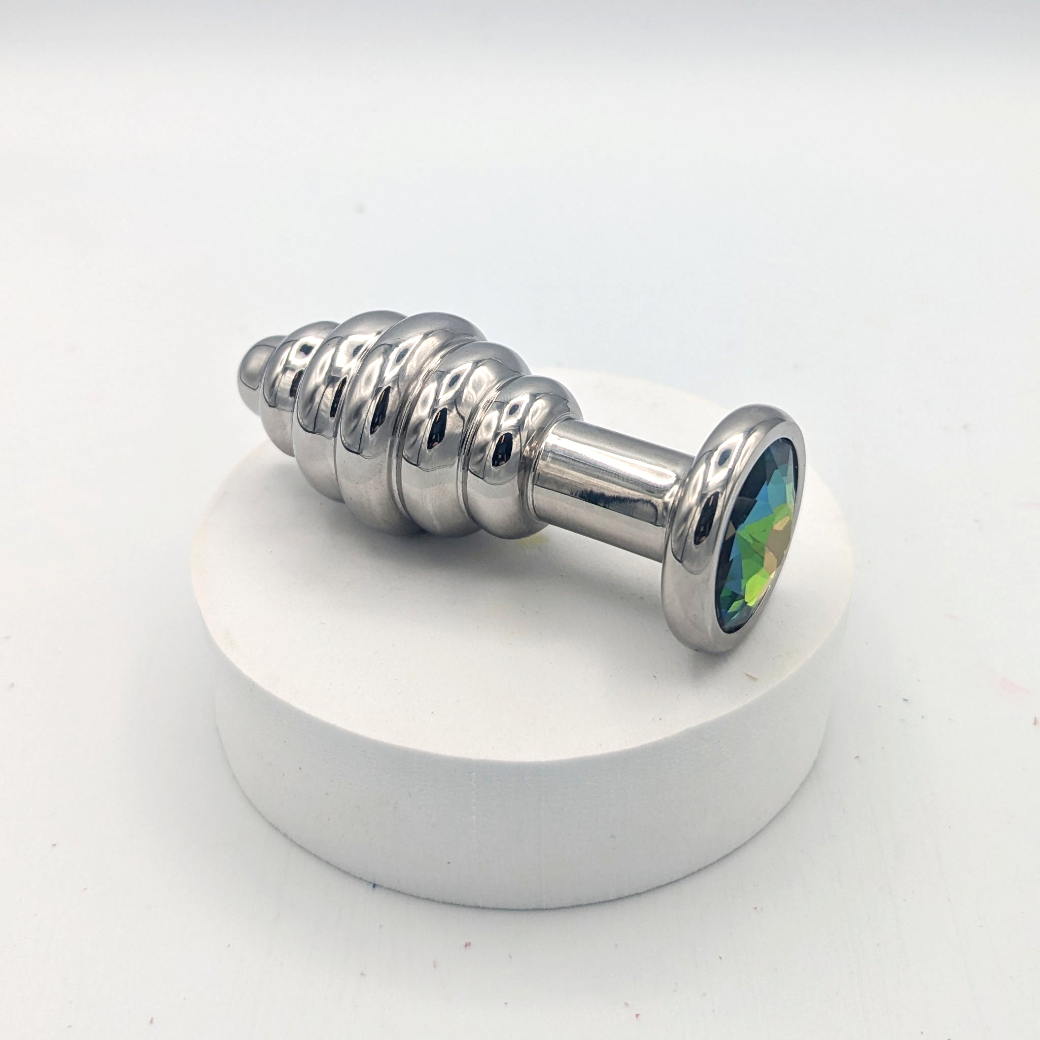 Anal Plug – Jeweled Butt Plug – Stainless Steel – Beehive