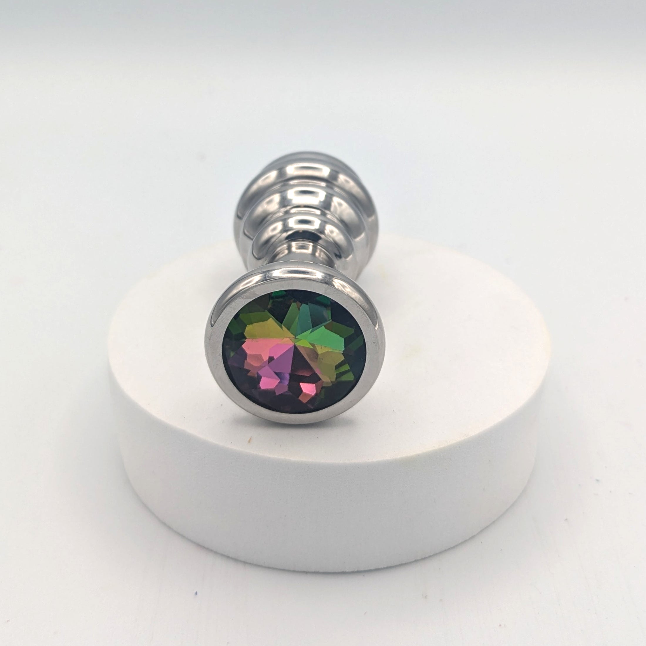 Anal Plug – Jeweled Butt Plug – Stainless Steel – Beehive