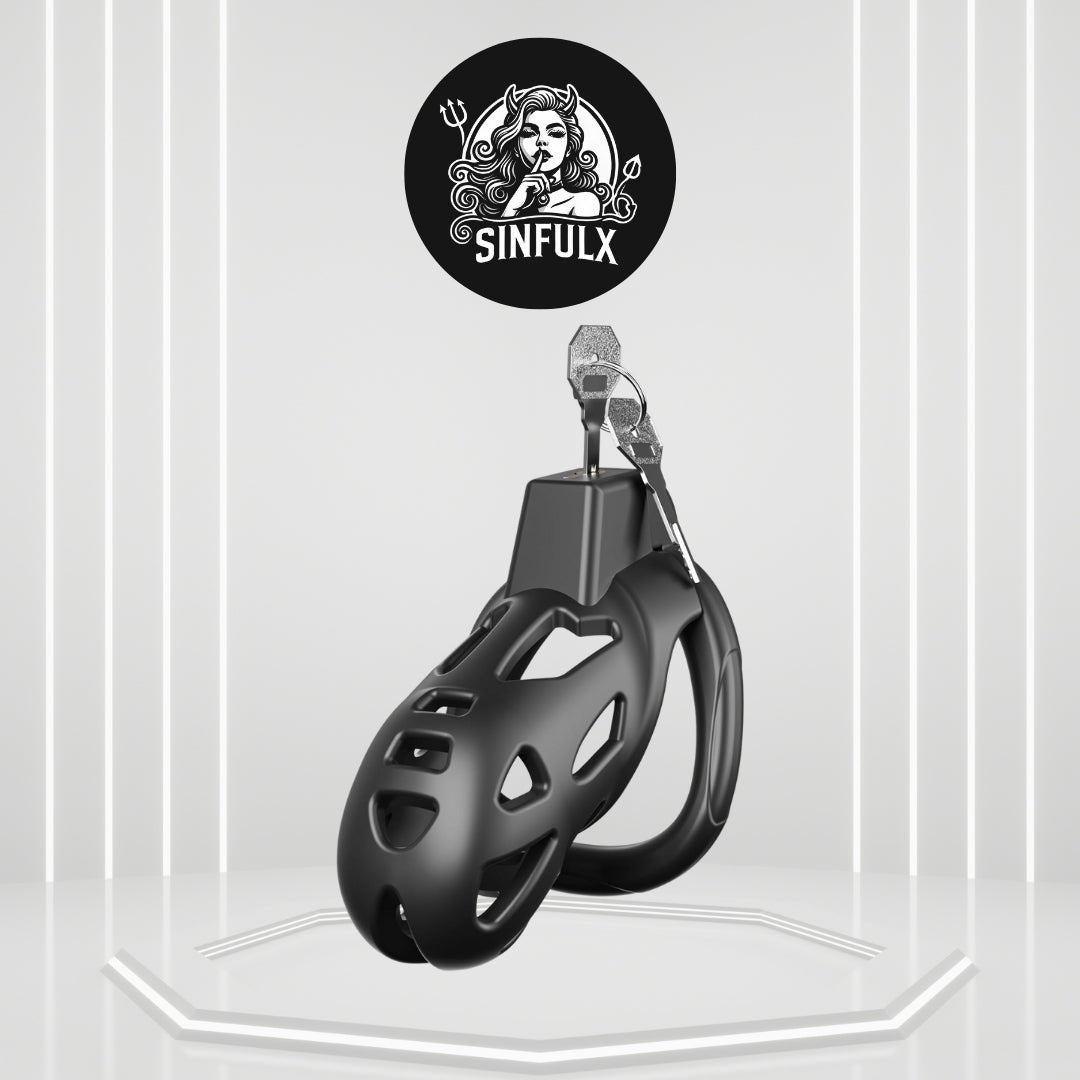 SecureVault BDSM Male Chastity Cage
