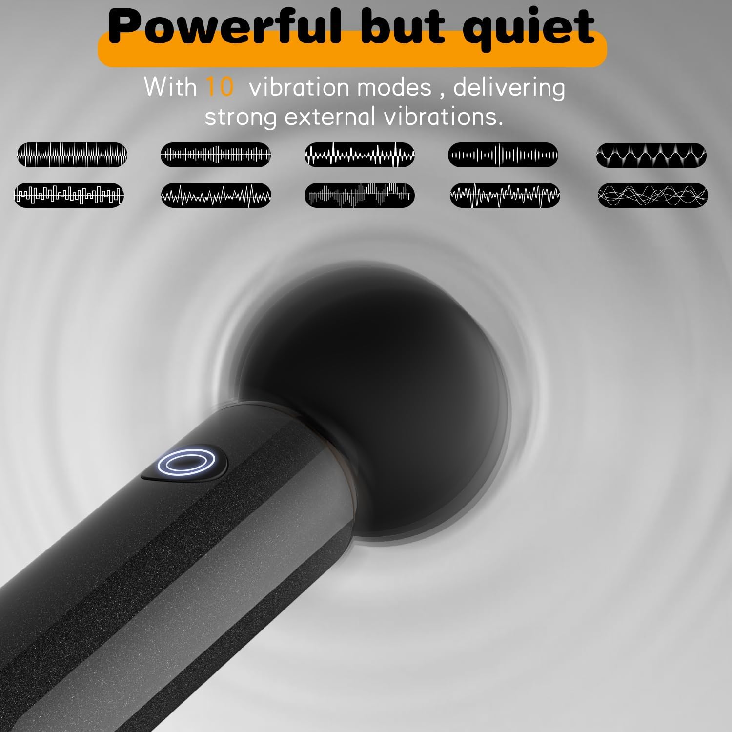 SerenityVibe Clitoral Stimulation Wand Vibrator